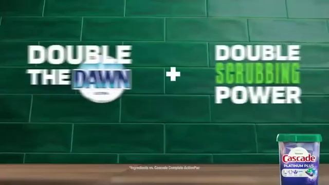 Cascade Platinum Plus No Prewash No Rewash or Your Money Back смотреть онлайн