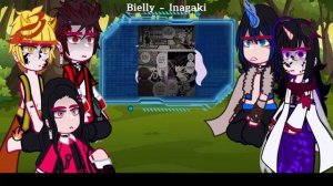 ||Demon Slayer Swap Au reacting to Original|| ◆Bielly - Inagaki◆