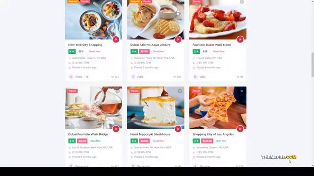 Direo - Directory and Listing WordPress Theme directory translation-ready Website Builder смотреть онлайн
