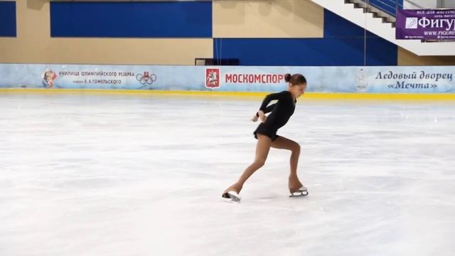 Анна Фролова, КП, 1сп, соревнования на призы магазина "Фигурист", сентябрь 2017 смотреть онлайн