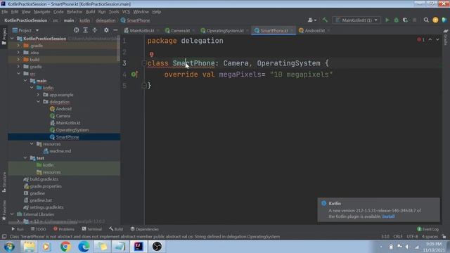 Kotlin interface delegation and interfaces in 20 minutes смотреть онлайн