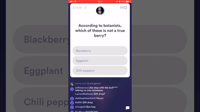 HQ Trivia - November 20th 02:00 GMT Game [$7,500 Game!!] смотреть онлайн