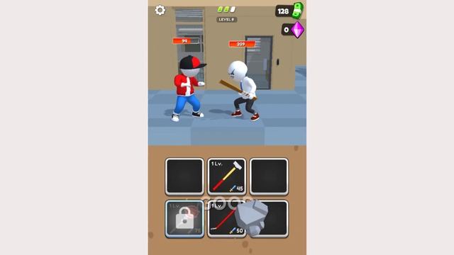 MERGE FIGHTING HIT FIGHT GAME - Walkthrough Gameplay Part 2 - NEW UPDATE (iOS Android) смотреть онлайн