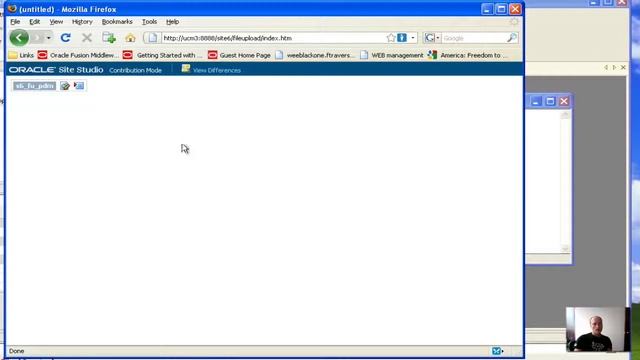 Showing how a file gets uploaded to a website through Oracle Web Content Management смотреть онлайн
