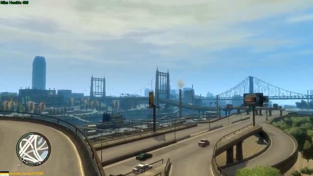 GTA 4 - Free Camera Mod Test смотреть онлайн