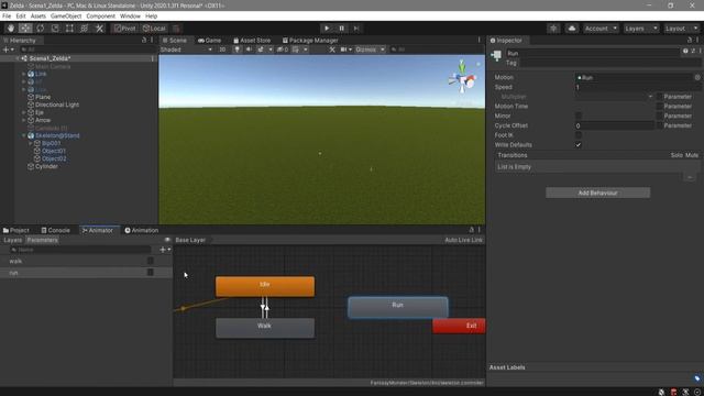 Unity 3D - Enemigo básico (Rutinas y comportamientos) смотреть онлайн