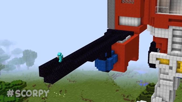 Minecraft NOOB vs PRO vs HACKER: TRANSFORMER ROBOT HOUSE BUILD CHALLENGE in Minecraft Animation смотреть онлайн
