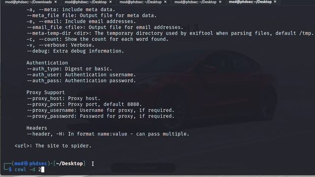 Create Custom Password List with Cewl смотреть онлайн