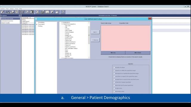MUSE QTc Database Search смотреть онлайн