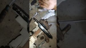 Киа Рио замена ступичного подшипника вторая часть