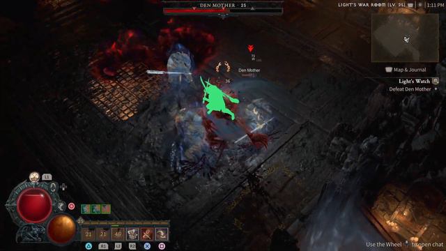 Hot to beat Den Mother in Lights War Room with Barbarian Diablo 4 open beta смотреть онлайн