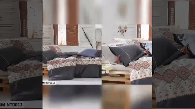 КОМПЛЕКТ ДВУСПАЛЬНОГО ПОСТЕЛЬНОГО БЕЛЬЯ ИЗ ФЛАНЕЛ / FLANNEL BEDDING SET смотреть онлайн