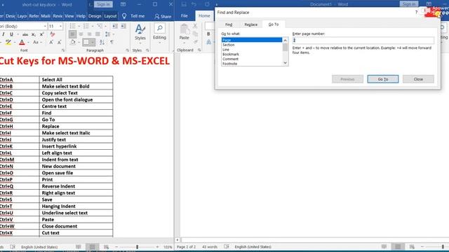 Shortcut keys in MS WORD and MS EXCEL / Use of Short-cut keys in MS-WORD and MS-EXCEL смотреть онлайн