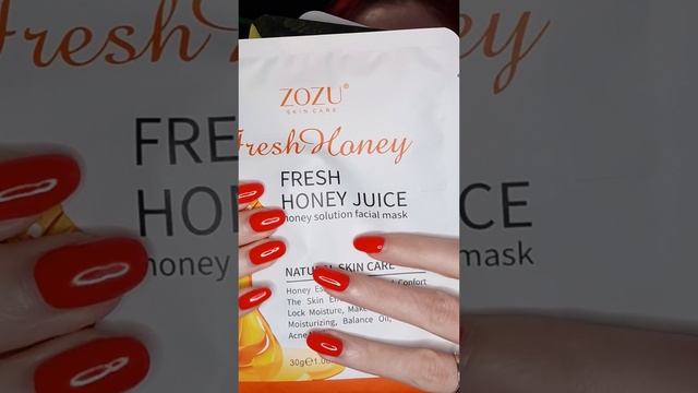 Zozu тканевые маски с озона #shorts