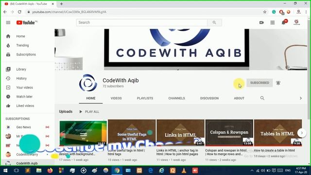 I have designed a Dynamic Website in two days | codewithaqib смотреть онлайн