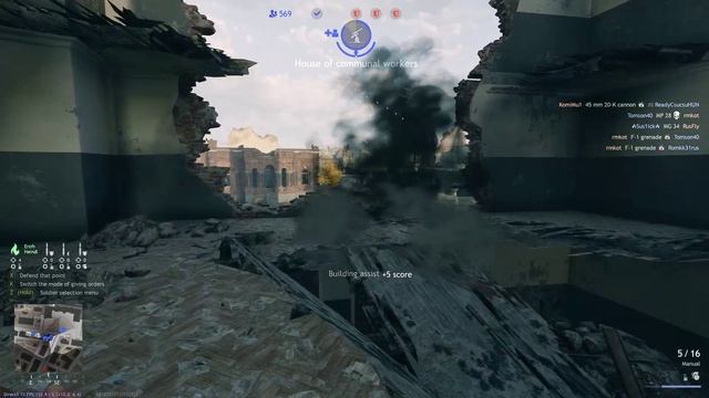 Enlisted: Gogol Street East - Battle of Stalingrad Gameplay [1440p 60FPS] смотреть онлайн