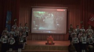 Инсценировка военно-патриотической песни «Мы уходили на войну» (автор вышлет минусовку)