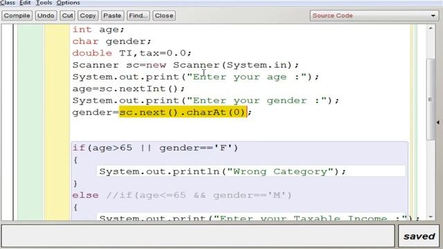 Income Tax Calculation | Program Example | if-else | Java | ICSE смотреть онлайн