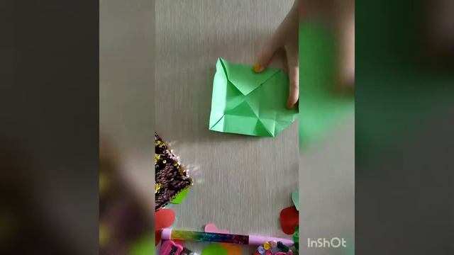 Коробочка для любой мелочи! Из 1 листа бумаги! Легко и просто! смотреть онлайн