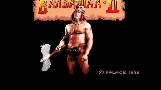 Amiga Game Intro : Barbarian 2 The Dungeon Of Drax / Palace (1989) смотреть онлайн