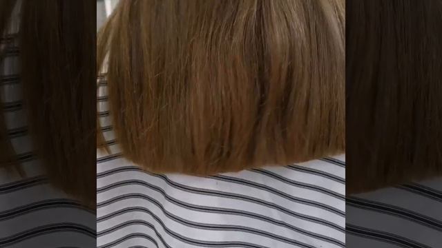 Как можно сделать ровный срез волосы? смотреть онлайн