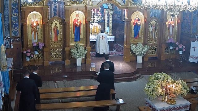 Вечірня з Литією.Співана Вервиця. Молебень. о 21:00 год. в Жовківському Монастирі Отців Василіян смотреть онлайн