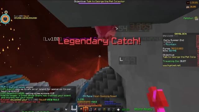 How I Speedrun The Fishing Skill On New Profile (Hypixel Skyblock) смотреть онлайн