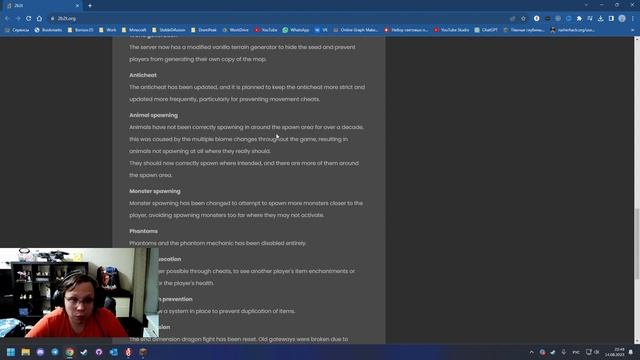 Реакция на обновление 2B2T до 1.19. Официальный список изменений смотреть онлайн