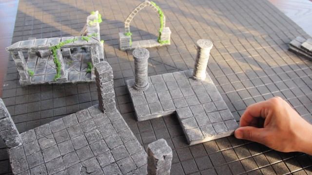 Создание игрового поля для Битвы фэентези, D&D и других настольных игр. Часть1.mp4 смотреть онлайн