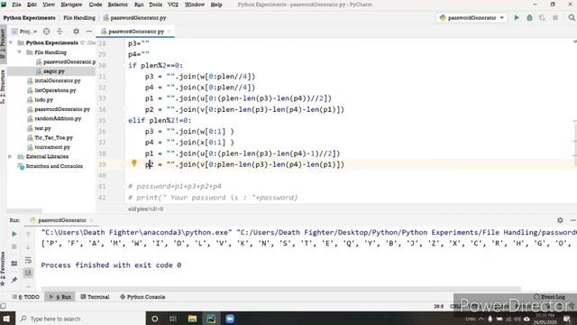 Random Password Generator[using Python]|LEARN TO LEAF|Code is given in the description...! смотреть онлайн