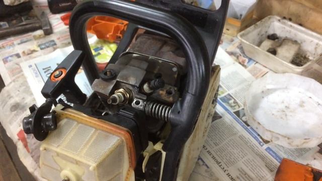 Ремонт бензопилы Stihl 361 смотреть онлайн