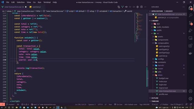 Vue JS 3 Tutorial - Project #04 | Create a new Transaction & Upload File by Firebase Storage смотреть онлайн