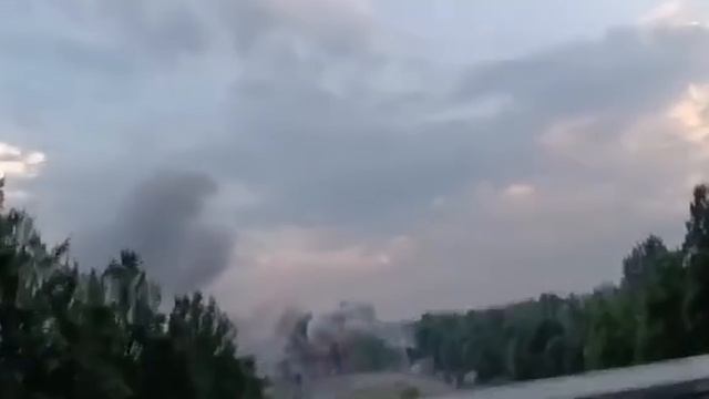 Ракеты одна за одной прилетают в располагу иностранных наёмников в Запорожье, смотреть онлайн