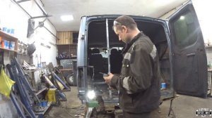 Форд транзит/Ford Transit замена лонжеронов. Часть 1