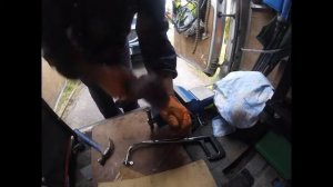 Replacing the silent block lower arm Ford Transit/Замена сайлентблок нижнего рычага Ford Transit