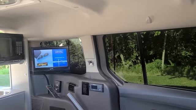 2022 Mini T Camper Van Silver Metallic Transit Connect RV смотреть онлайн