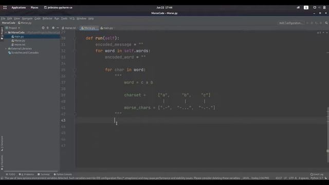 Morse Code Encoder/Decoder, written in Python. смотреть онлайн