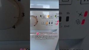 посудомоечная машина Hotpoint Ariston. Мигают индикаторы