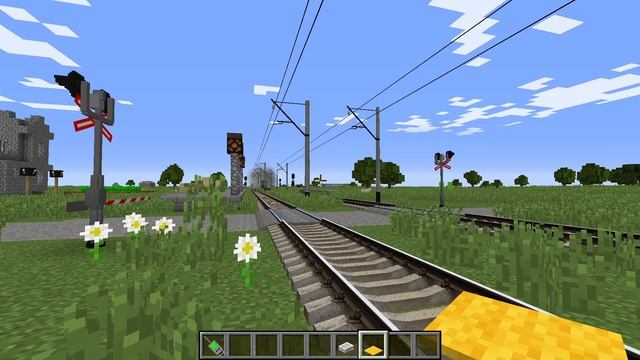 Работаю дежурным по переезду в Minecraft , на переезде УКРАЛИ ШЛАГБАУМ смотреть онлайн