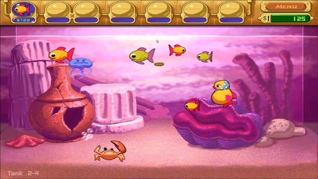 Insaniquarium Deluxe - 1080p60 HD Walkthrough Tank 2 - No Commentary смотреть онлайн