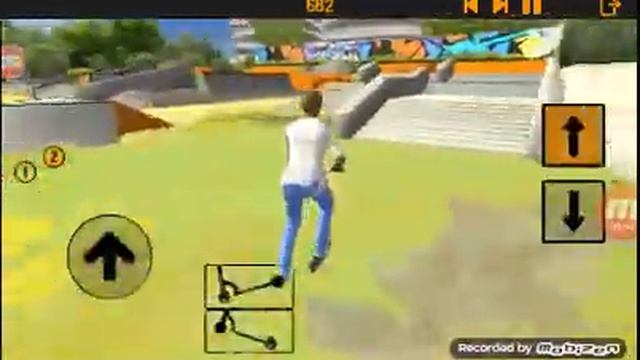 Катаю на самокате в игре смотреть онлайн