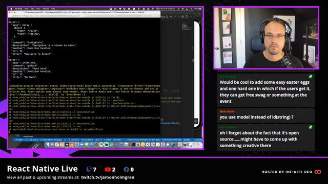Working on the Chain React App in Expo - Part 3 - React Native Live смотреть онлайн