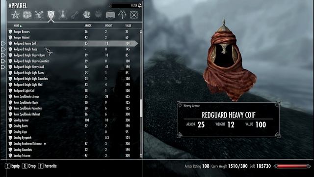 The Elder Scrolls V: Skyrim - Redguard Knight Armor Mod смотреть онлайн
