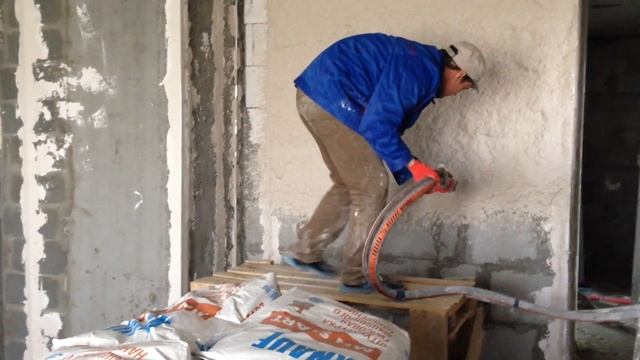 Механизированная штукатурка стен в Саратове и Энгельсе.