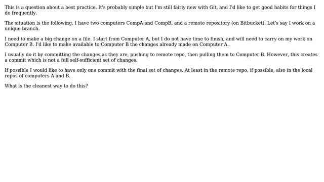 Git workflow: how to save and share changes in a clean way смотреть онлайн