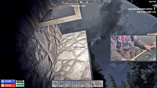 ★ Graveyard shift - Ep 35 - 7 Days to Die alpha 17.1 solo - single player let's play смотреть онлайн