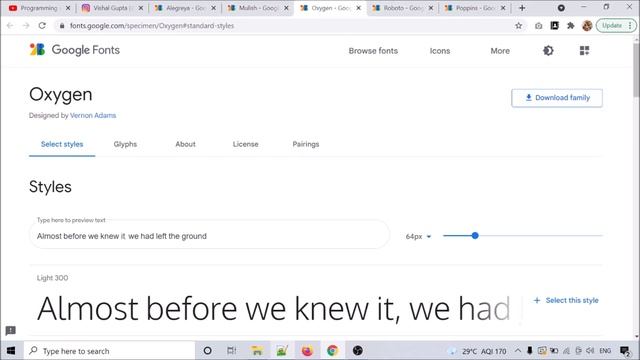 Top 5 Google Web Fonts | Font for Website | Google Fonts смотреть онлайн