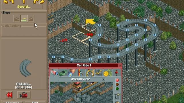 Let's Play Rollercoaster Tycoon Corkscrew Follies 97 - The Pit смотреть онлайн