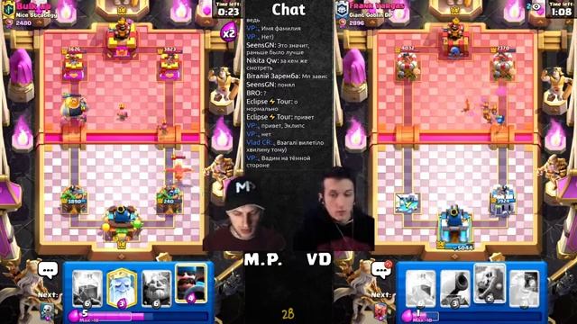[#1100] & [#161] ? Турнир на 15 000$ | В гостях @vadimdmish | Клеш Рояль/Clash Royale