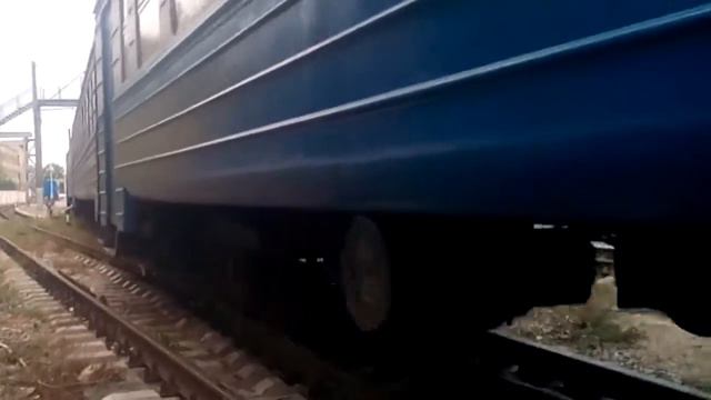 Електричка Ер1-176 поезд на Запорожье 2 с Кривого Рога. смотреть онлайн